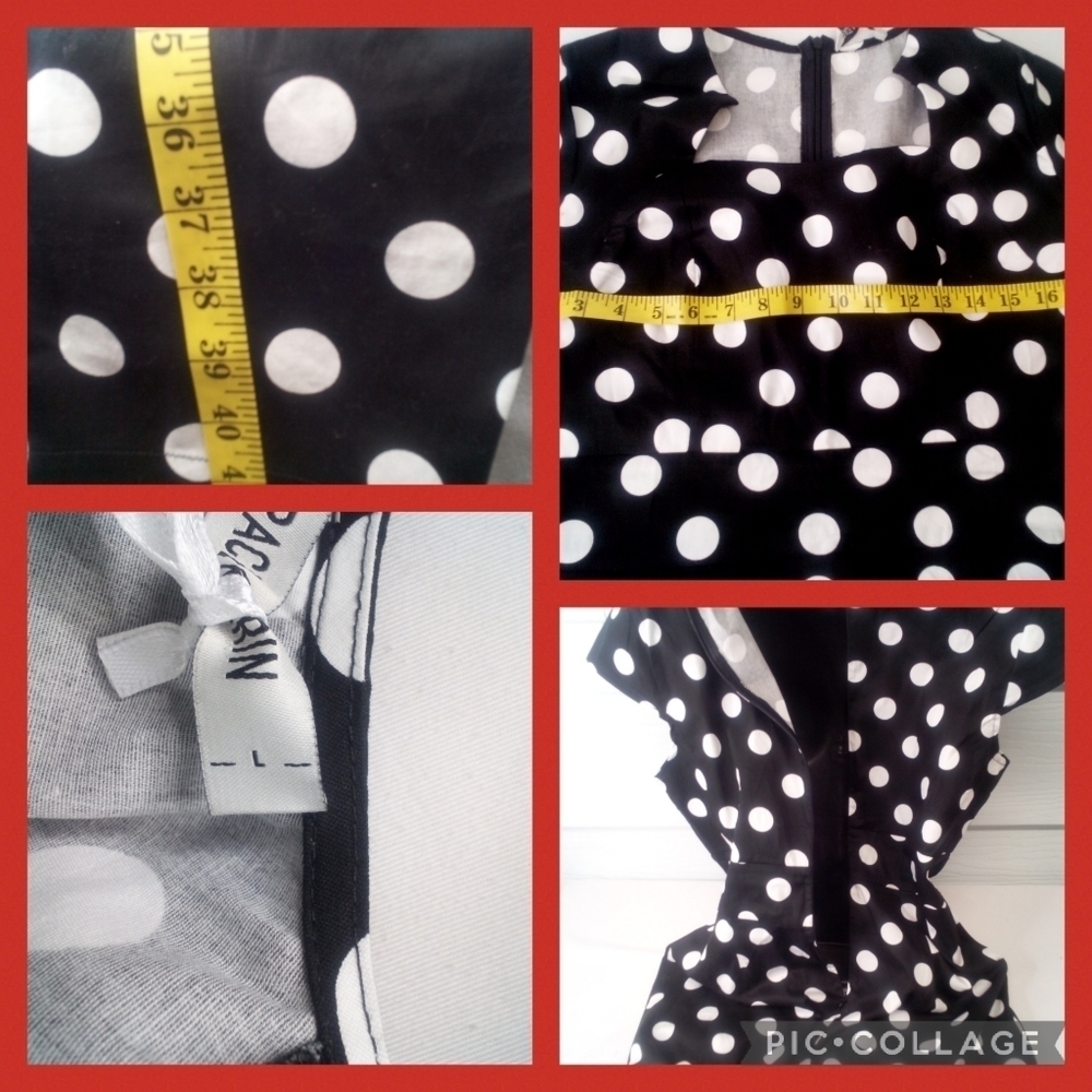 Grace Karin polka dots dress - Picture 3 of 7